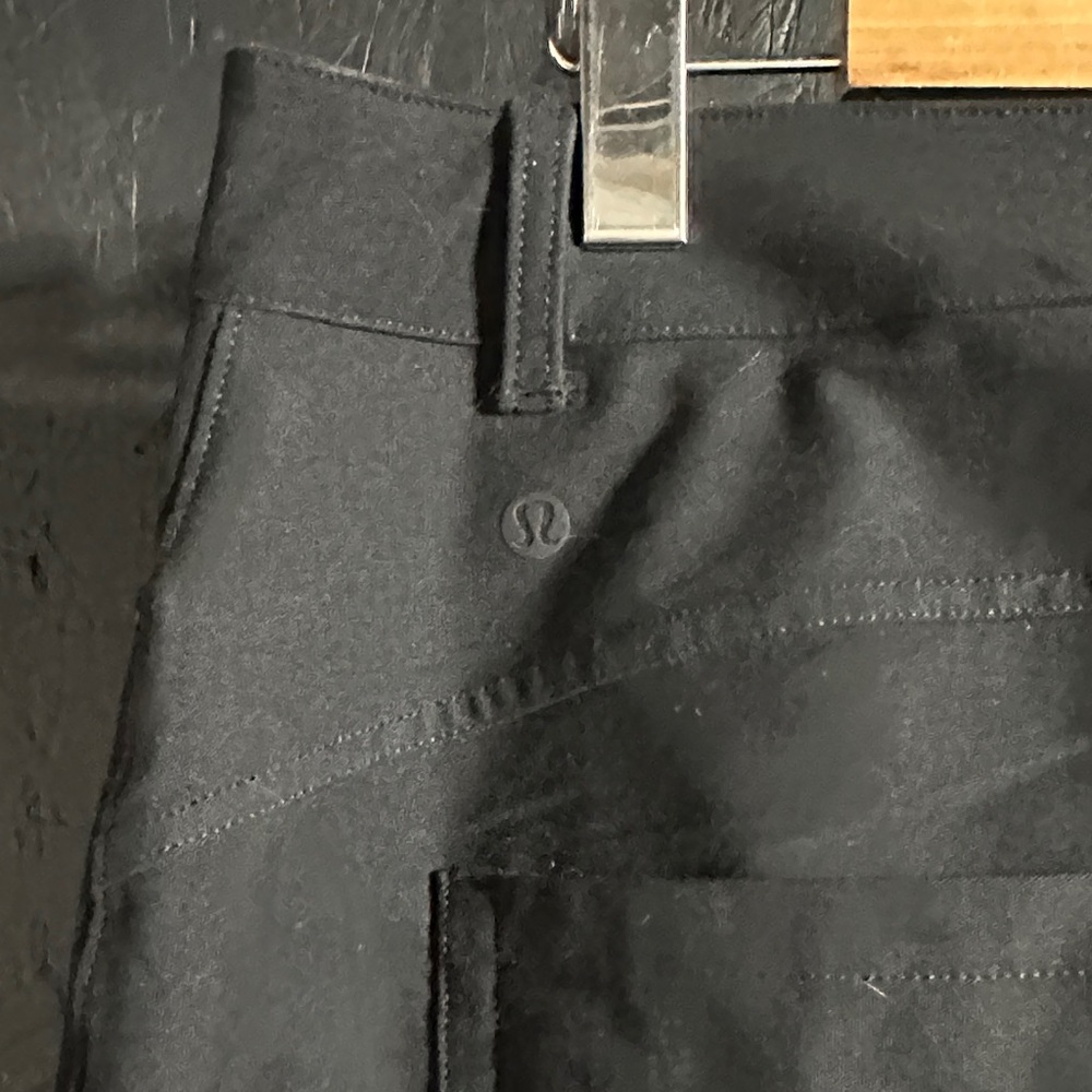 lululemon athletica Black High-Rise Wide Leg Pants size 12